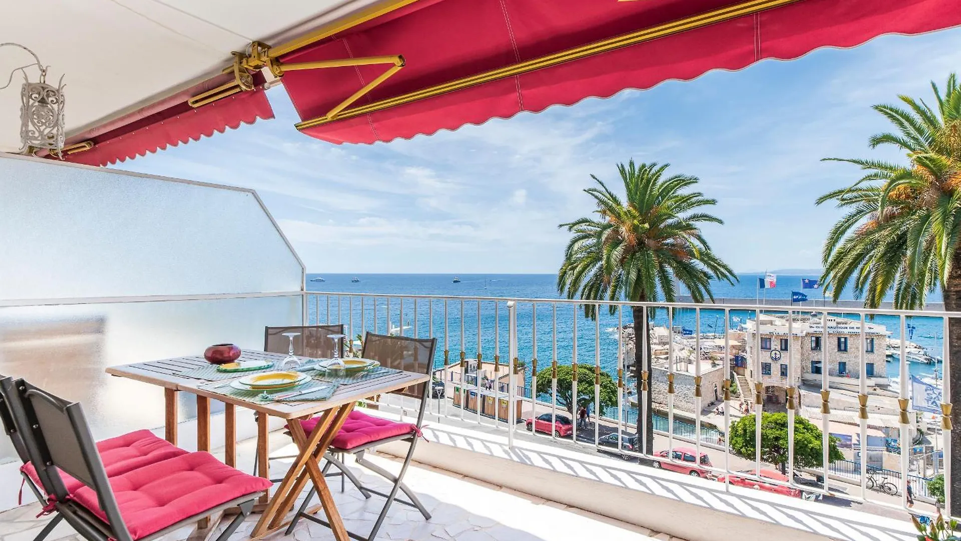 Port, Nice, Appartement, Vue Mer